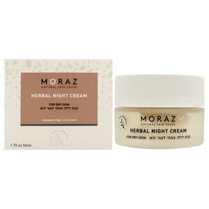 Herbal Night Cream - Dry Skin by Moraz for Unisex - 1.7 oz Cream